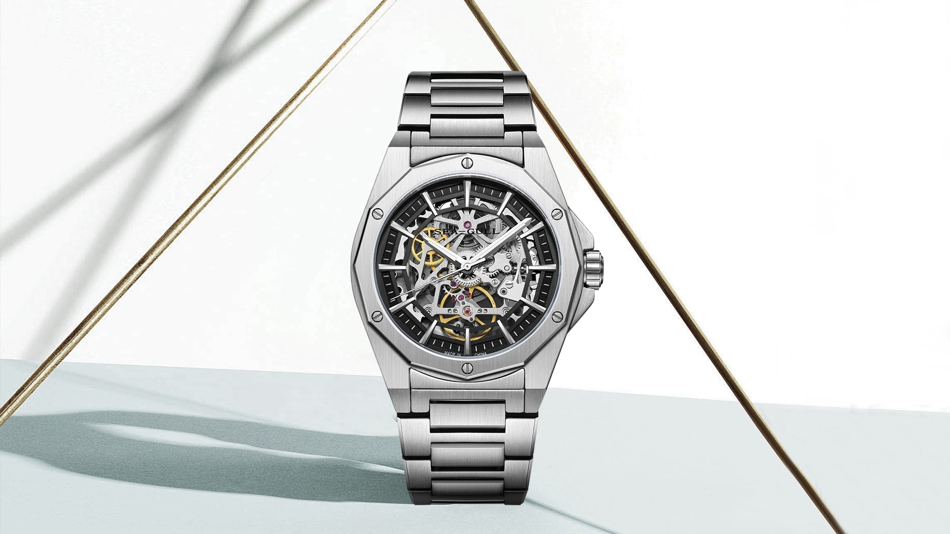 Seagull 6168K Edge Series: A Bold Skeleton Watch with Integrated Style - Sea-Gull Watch Official Store