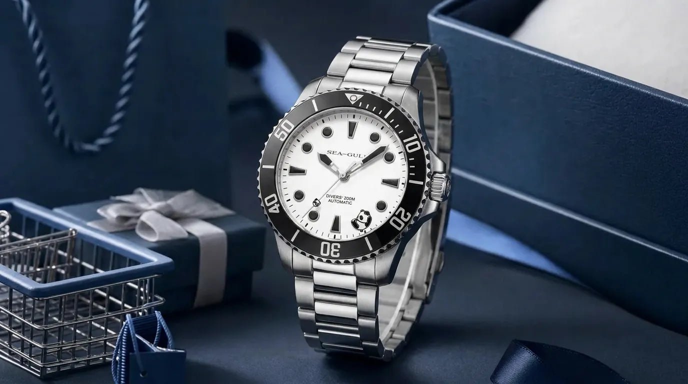 Sea-Gull Rolling Panda Prime Day Deal: A 200m Dive Watch with Sport Chronograph Style - Sea-Gull Watch Official Store