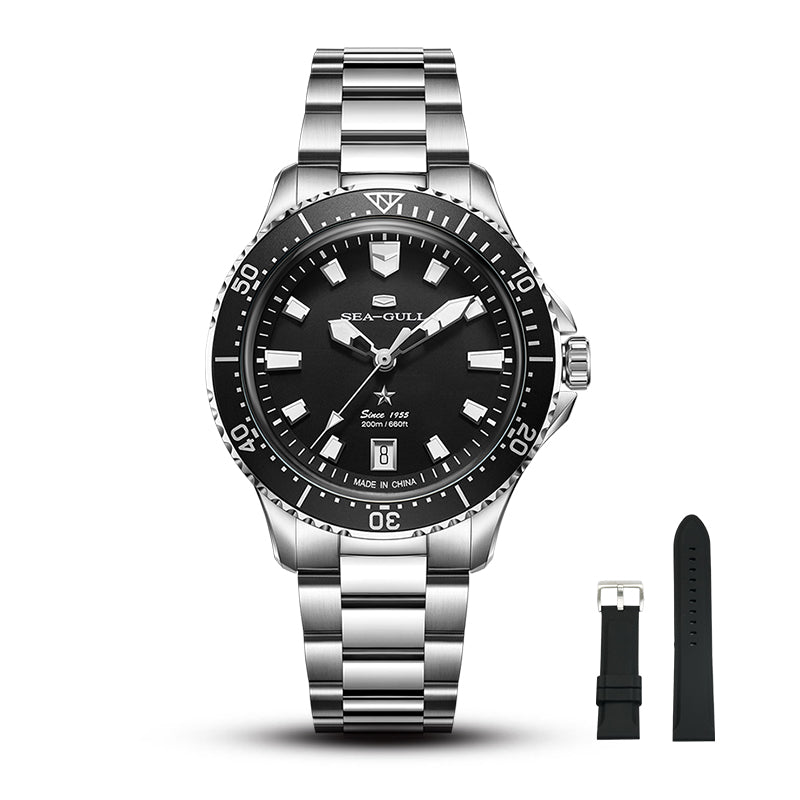 Ocean Series | Gradient Dial | Dive Watch | Calendar | 39mm - Sea-Gull Watch Official Store