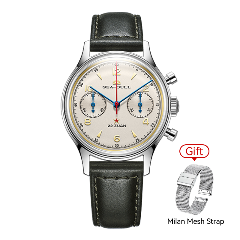 Seagull 1963 Series | Polar Night Edition | Chronograph | Exhibition Case Back | 37.3mm