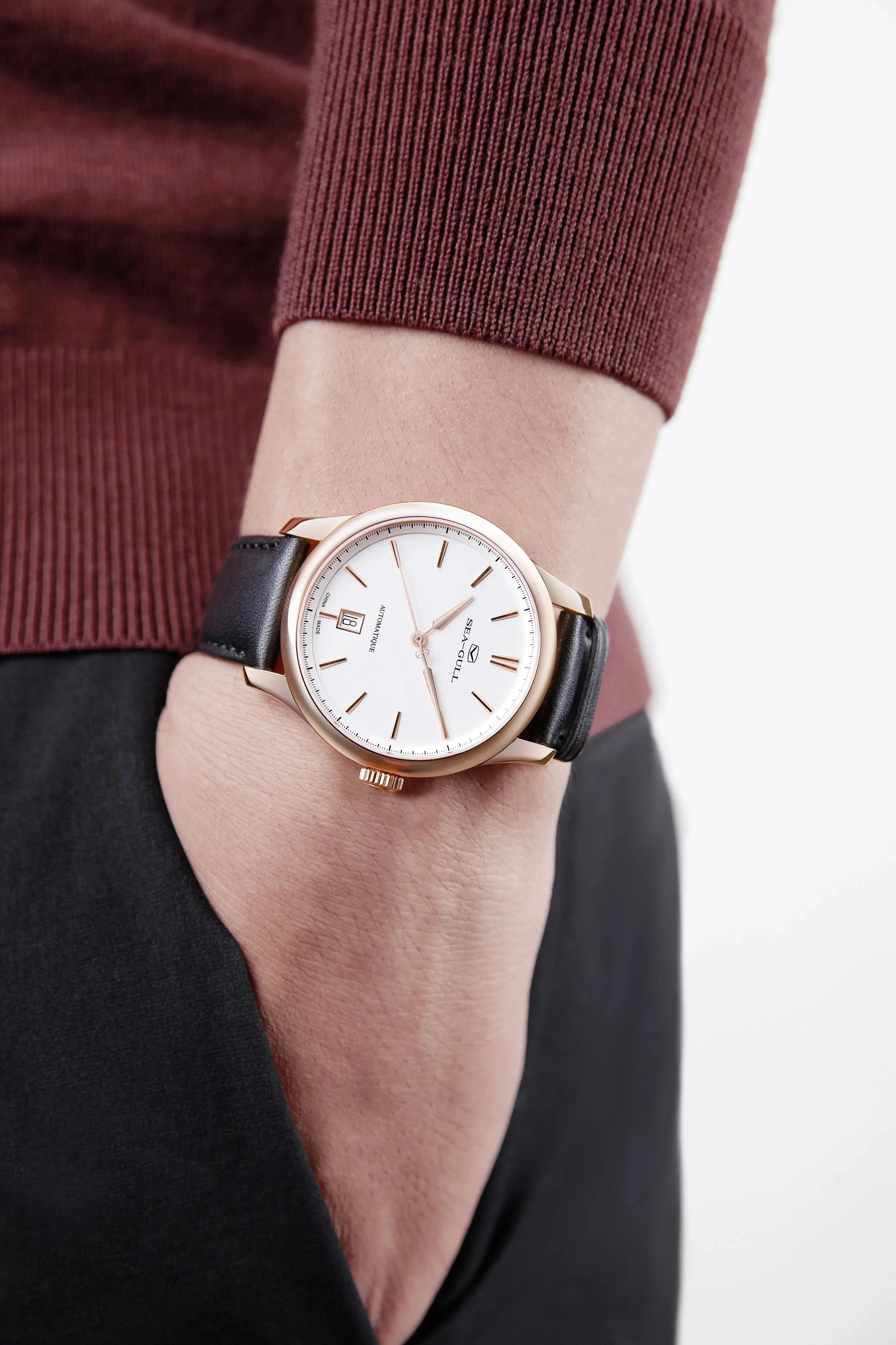 Extraordinary Series | Simple Dial | Calendar | 39.5mm Sea-Gull