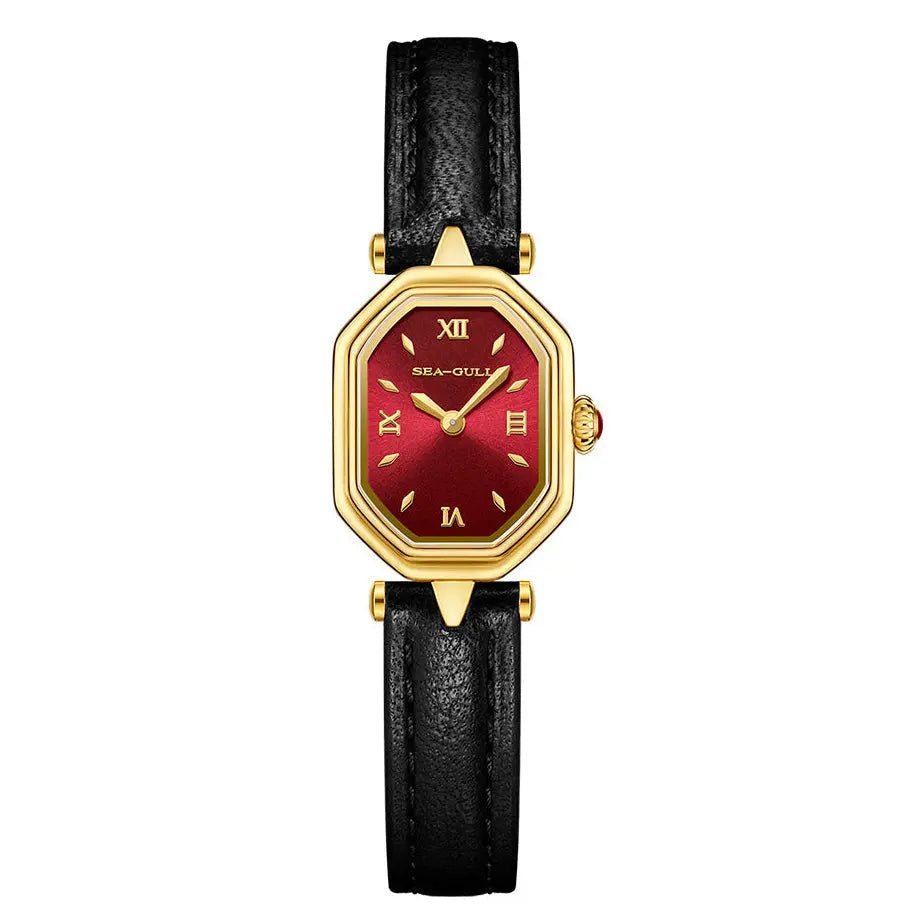Octagonal | Slim | Quartz Movement | Mother-of-pearl dial | 24mm - Sea-Gull Watch Official Store
