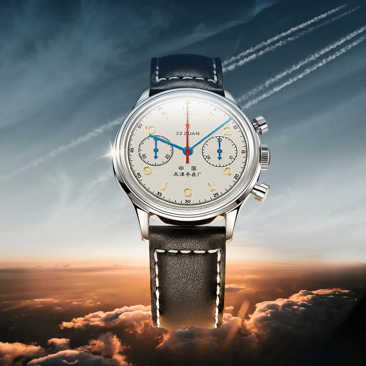 1963 Series | 70th Anniversary Reissue | Chronograph |37.3mm Sea-Gull
