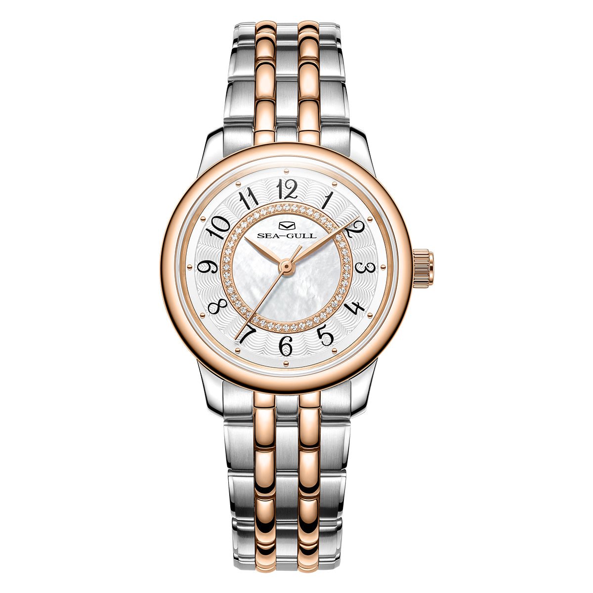 Concentric Diamond Dial | Automatic Dress Watch | Women's Watch | 32mm - Sea-Gull Watch Official Store