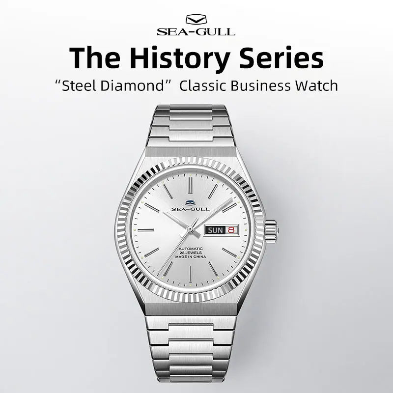 Reissue | Dual Calendar Display | Business | 38mm Sea-Gull