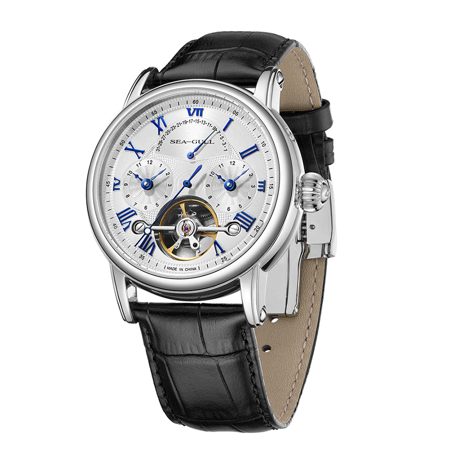 Open-Worked | Dual Time zone | Balance Wheel | 42mm