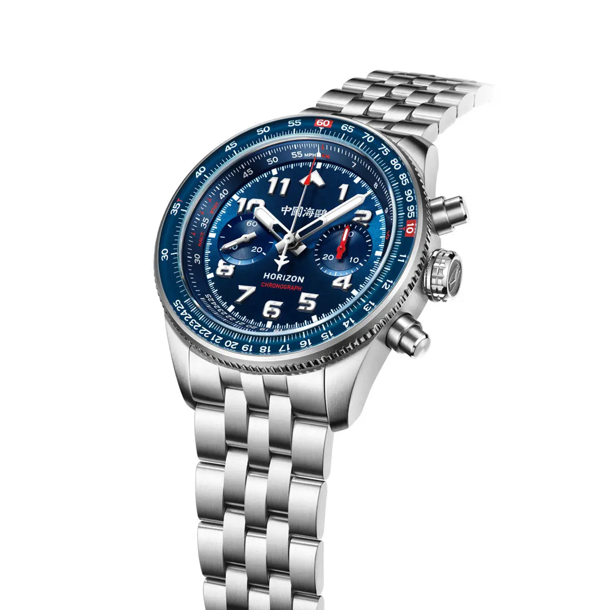 Panda Pilot | Horizon Series | Tachymeter | Chronograph | 43mm Sea-Gull