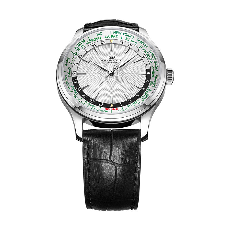 GMT Watch | World Time | Sub Second Dial | 41mm