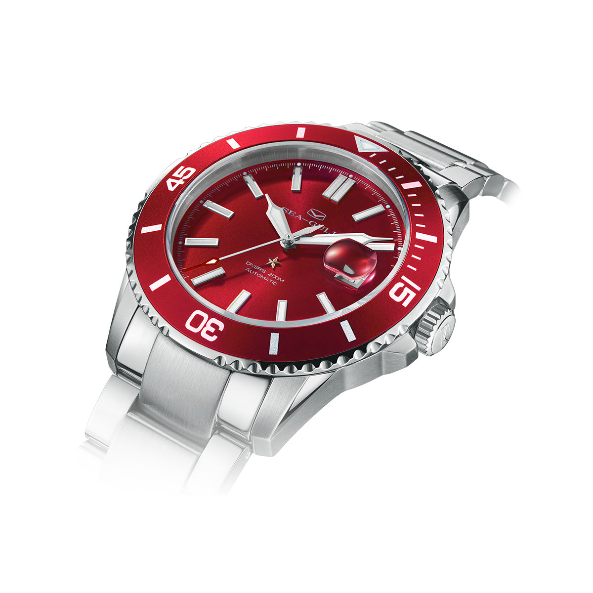 Ocean Series | 200m Waterproof | Calendar | Luminous | 44mm Sea-Gull