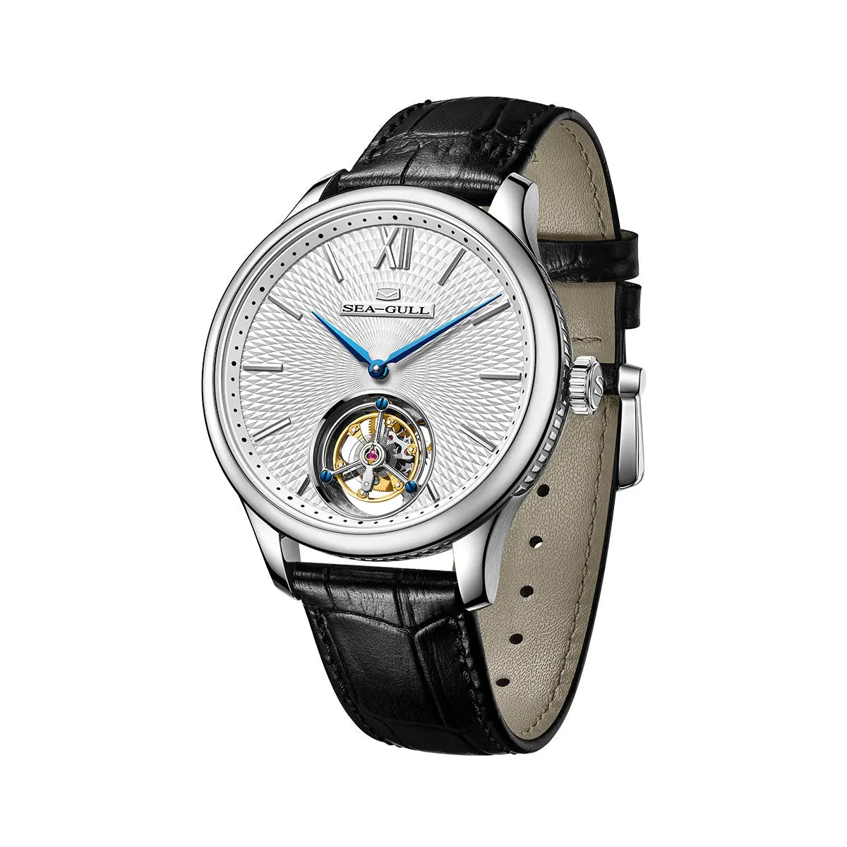 Silicon Hairspring | No-Regulator Tourbillon | 42mm Sea-Gull