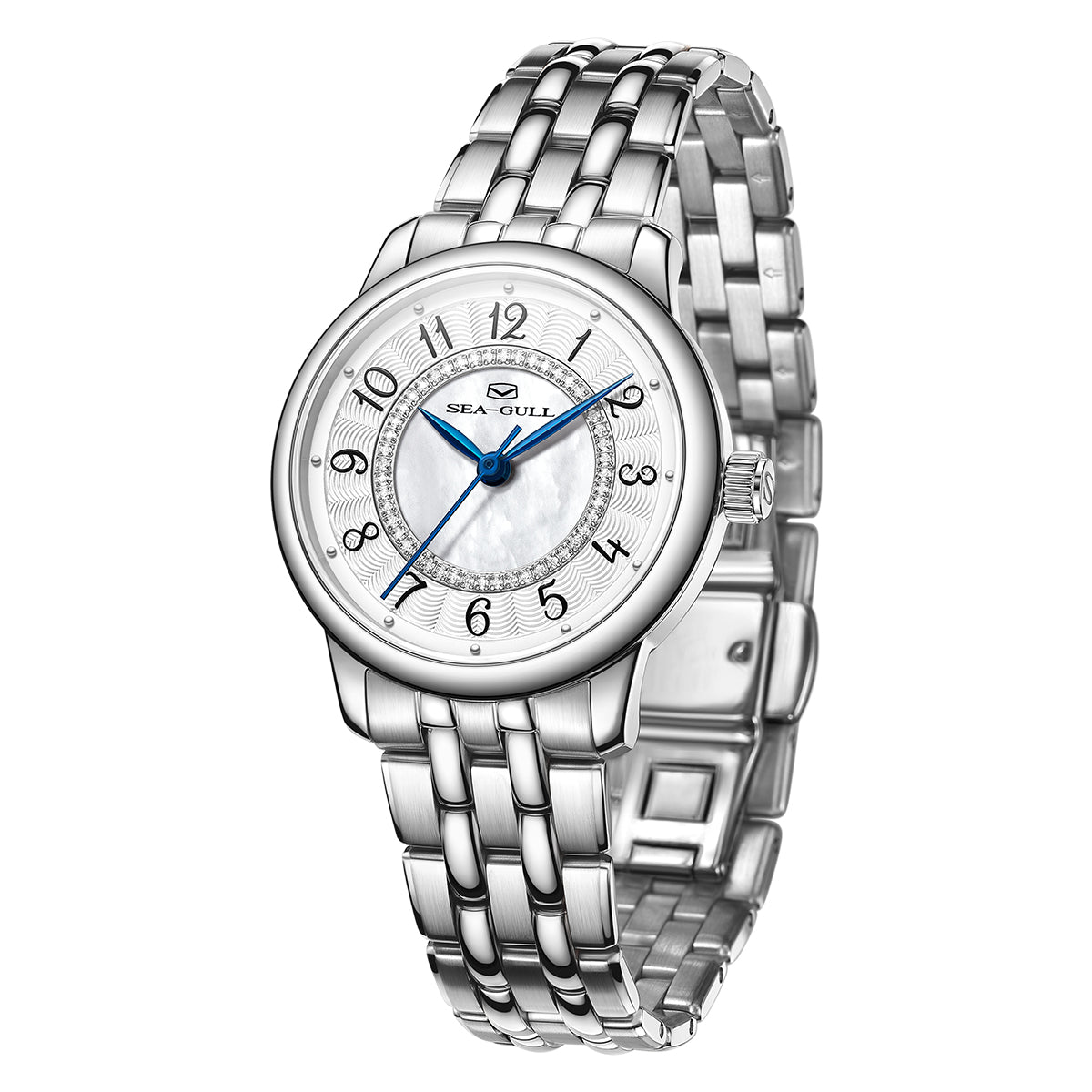 Concentric Diamond Dial | Automatic Dress Watch | Women's Watch | 32mm
