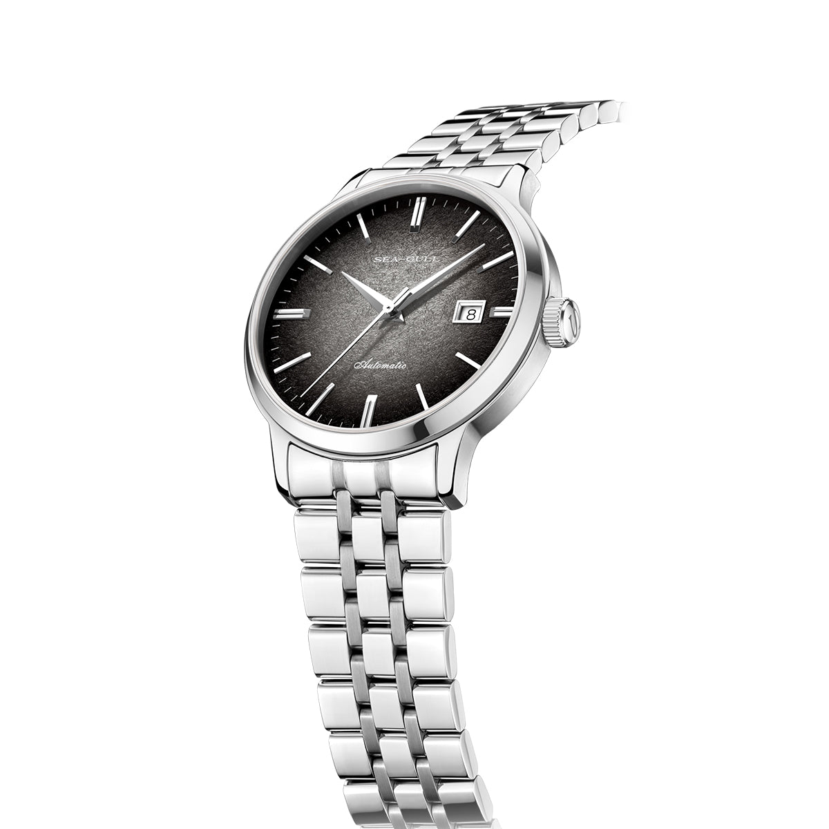 Gradient Dial | Business | Minimalist | Calendar | 40mm Sea-Gull