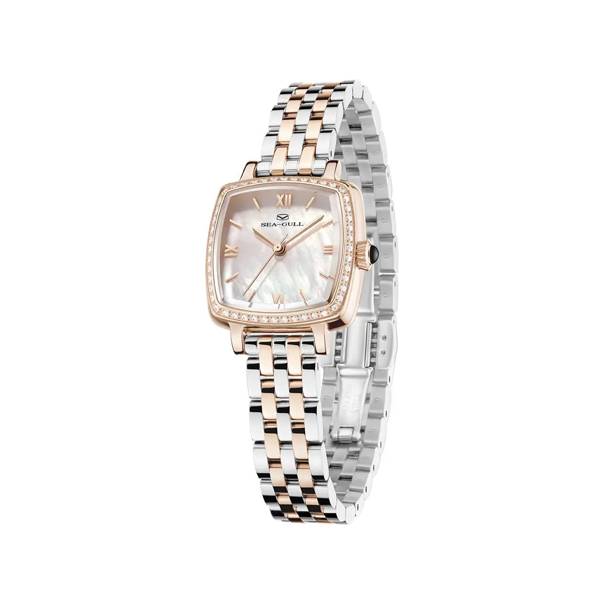 Oriento Series | Cube | Mother-of-Pearl Dial | 25mm - Sea-Gull Watch Official Store