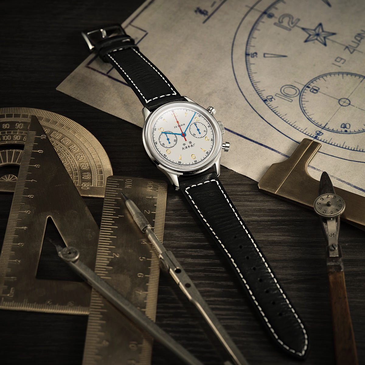 1963 Serie | Limitierte Auflage | 70. Jubiläums-Neuausgabe | Chronograph | 37,3 mm