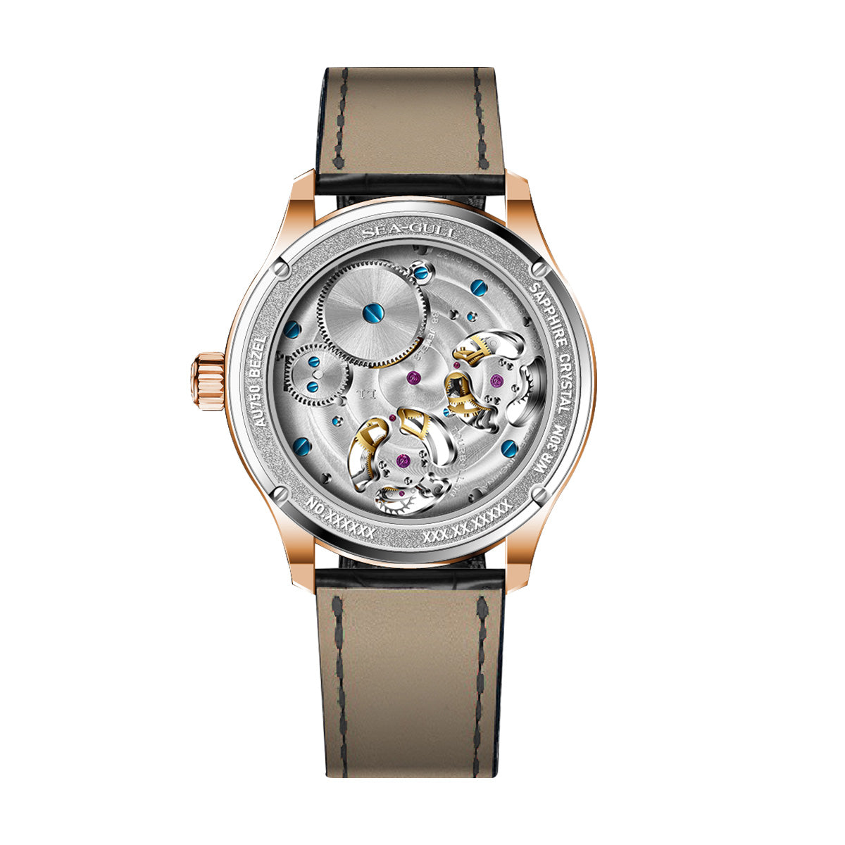 Double Tourbillon | Armillary | Vintage | 43mm Sea-Gull