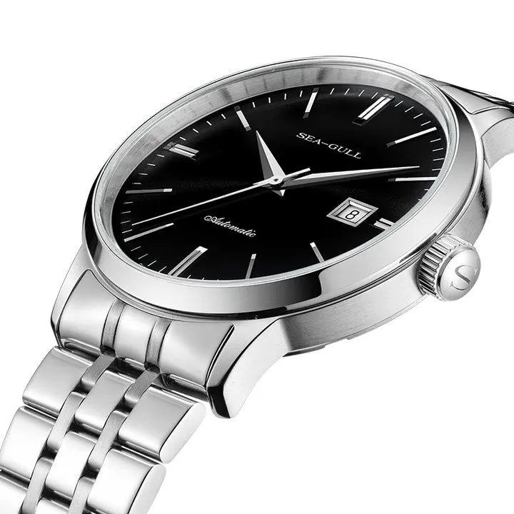 Glacier Texture Dial | Calendar | Business | 40mm Sea-Gull