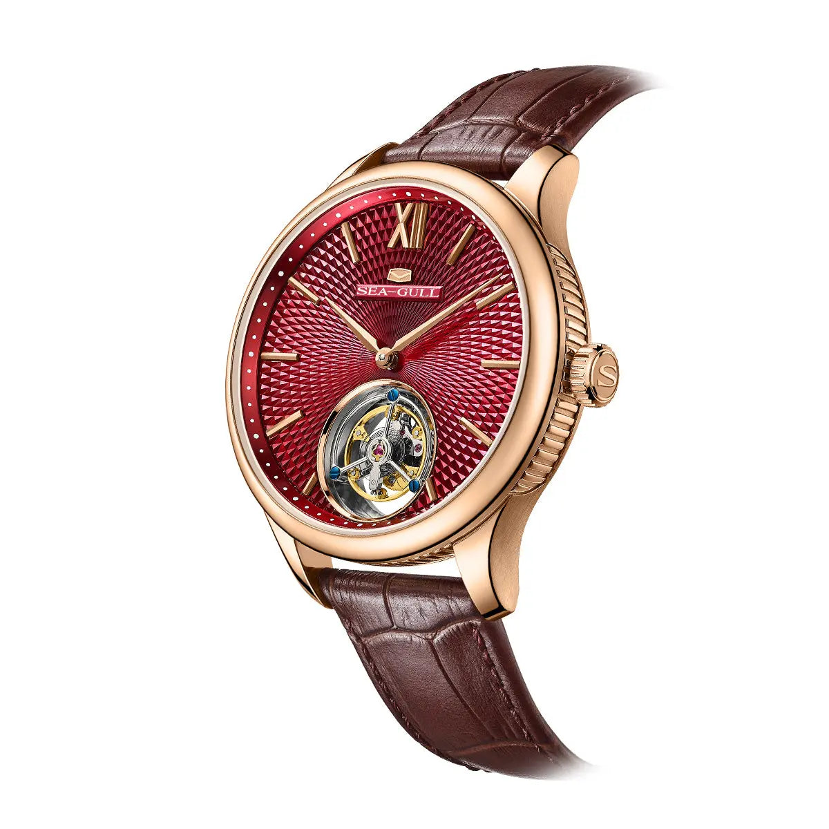 Silicon Hairspring | No-Regulator Tourbillon | 42mm Sea-Gull