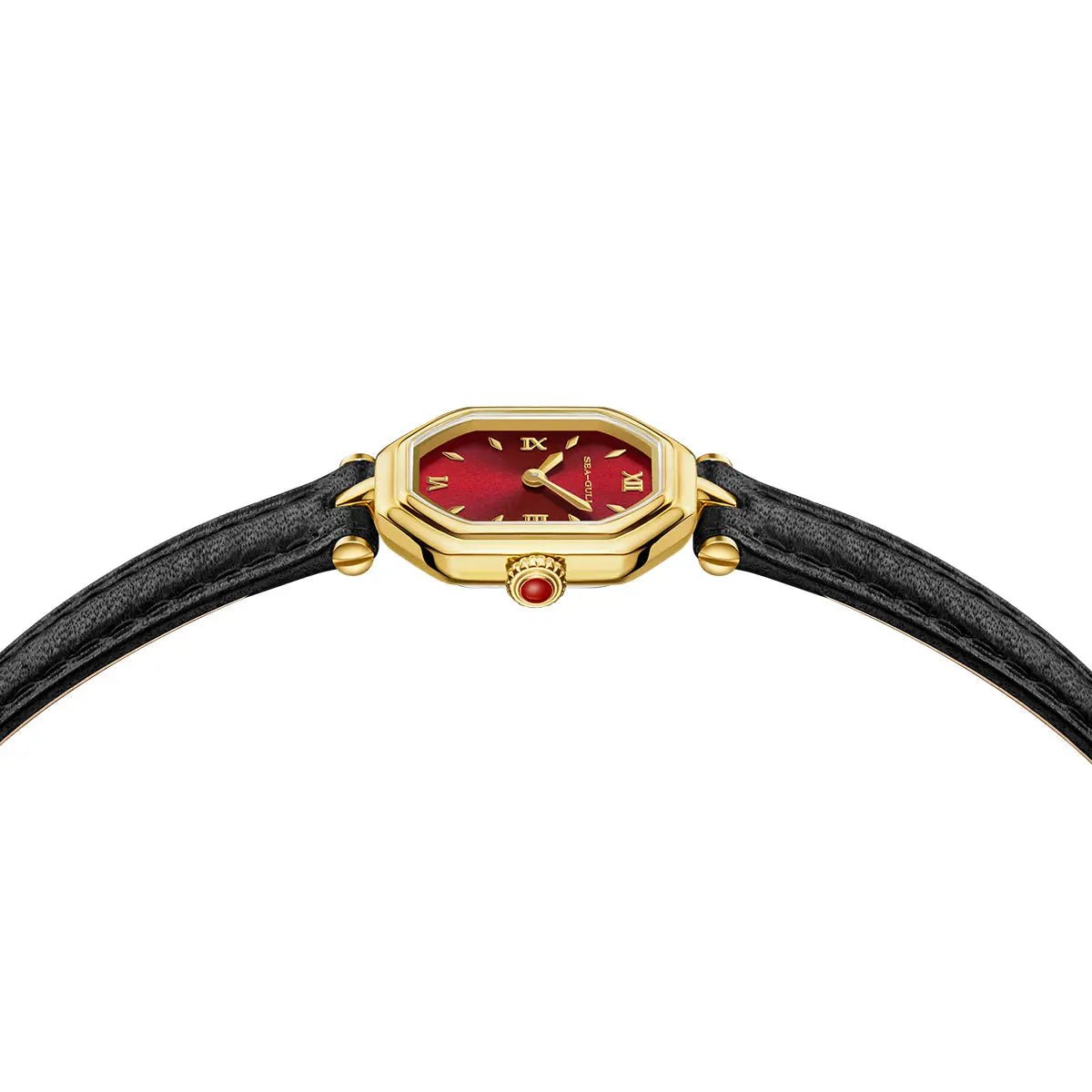Octagonal | Slim | Quartz Movement | Mother-of-pearl dial | 24mm - Sea-Gull Watch Official Store