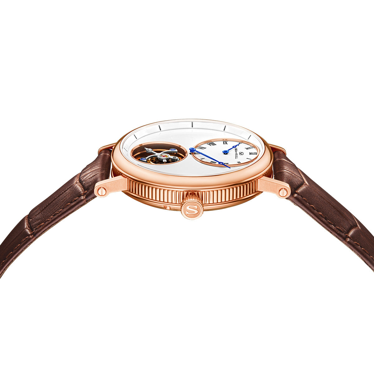 Tourbillon excentrique | Cadran émaillé | Disposition régulateur | 39mm