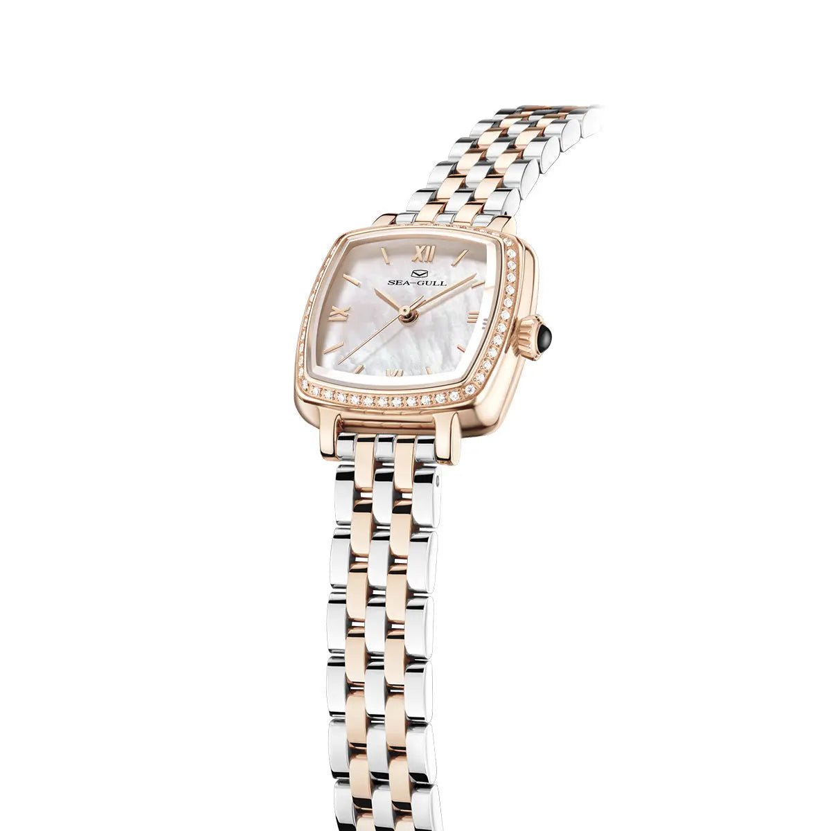 Oriento Series | Cube | Mother-of-Pearl Dial | 25mm - Sea-Gull Watch Official Store