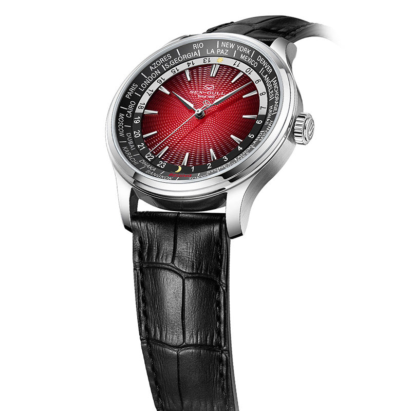 GMT Watch | World Time | Sub Second Dial | 41mm