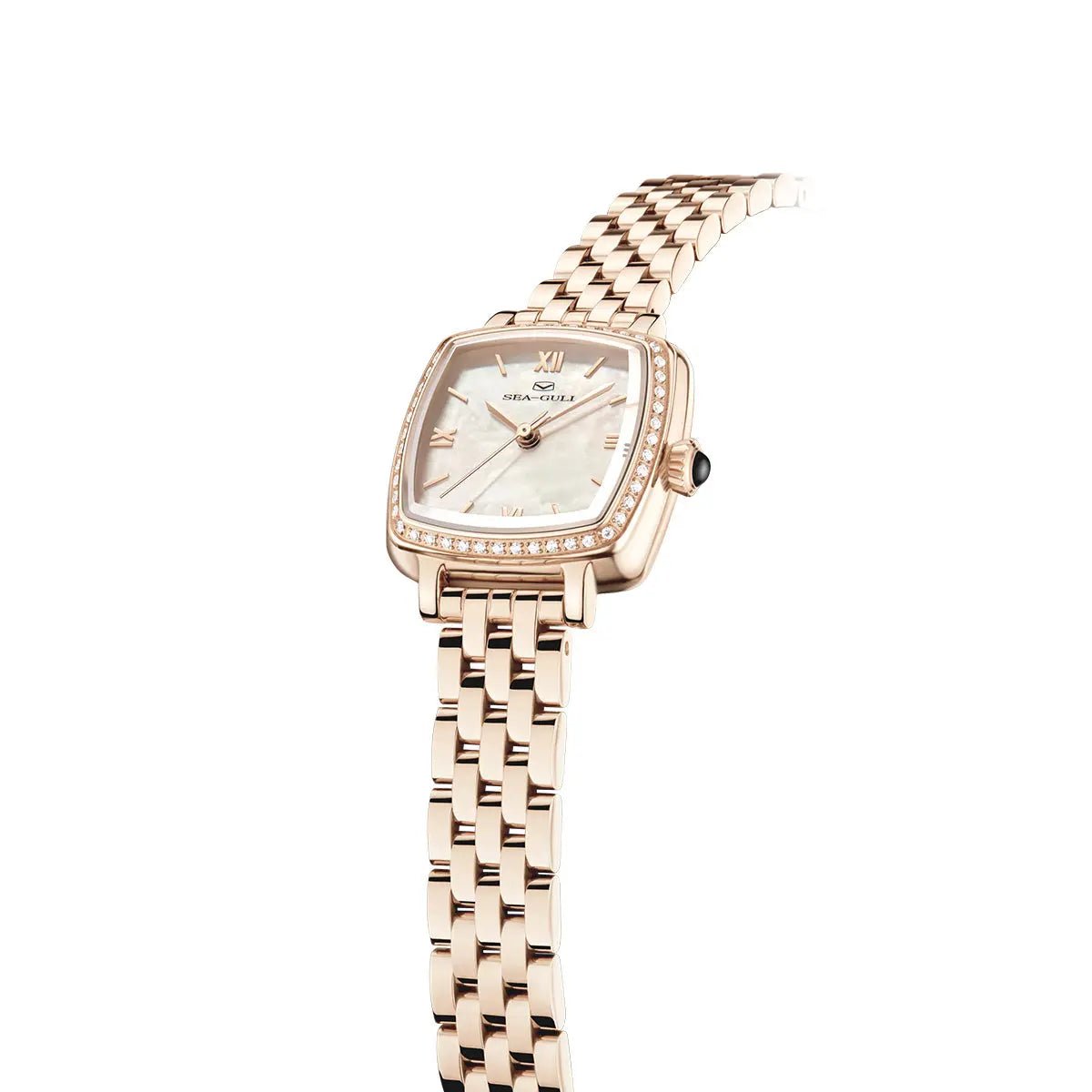 Oriento Series | Cube | Mother-of-Pearl Dial | 25mm - Sea-Gull Watch Official Store