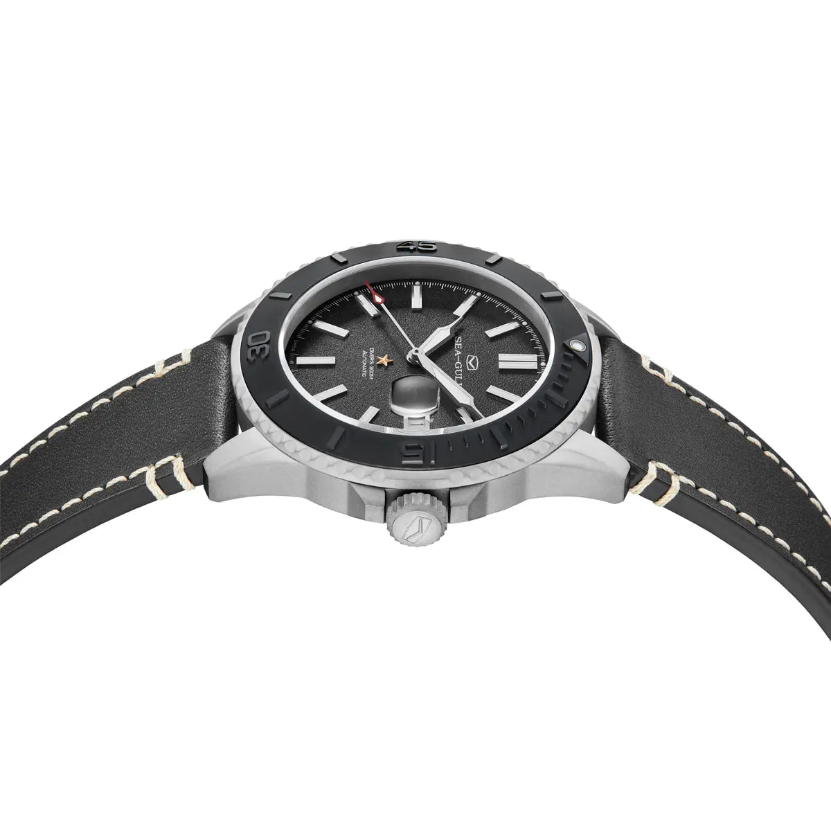 Ocean Series | Titanium Sand Ceramic Bezel | 300m Waterproof | Luminous | 43.5mm Sea-Gull