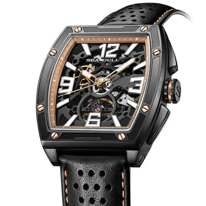 CN Racing Team Collaboration | Skeleton | Cassa tonneau | 42mm Sea-Gull