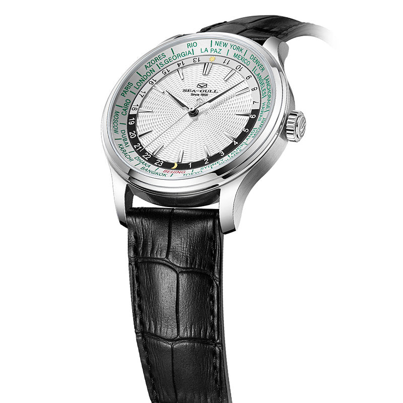 GMT Watch | World Time | Sub Second Dial | 41mm