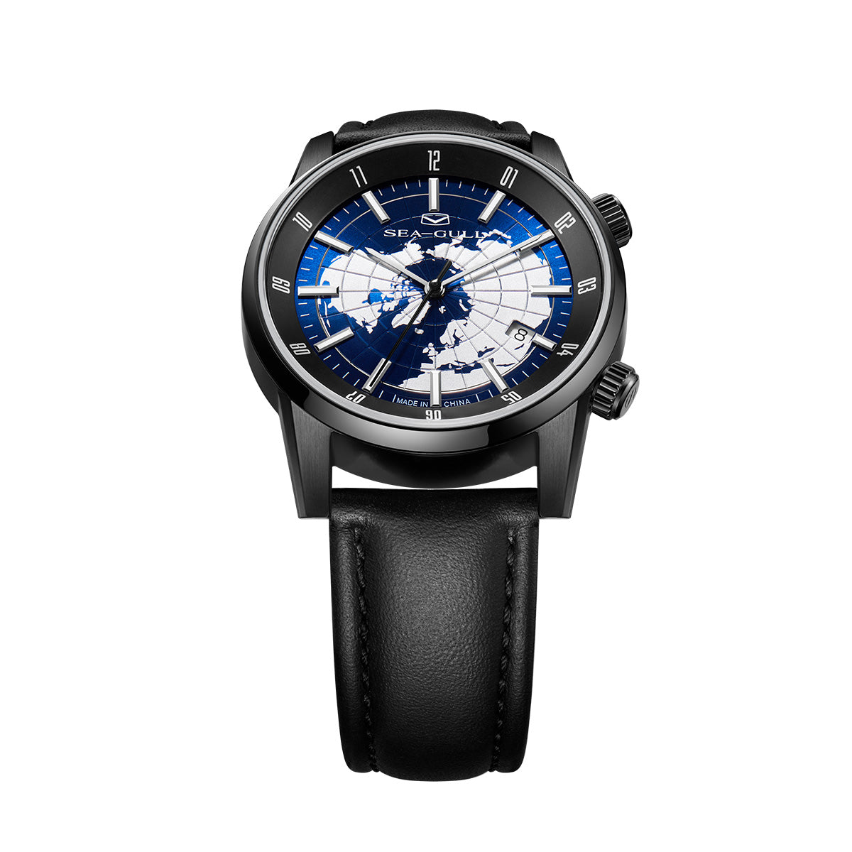 GMT | Double Fuseau Horaire | Calendrier | 40mm