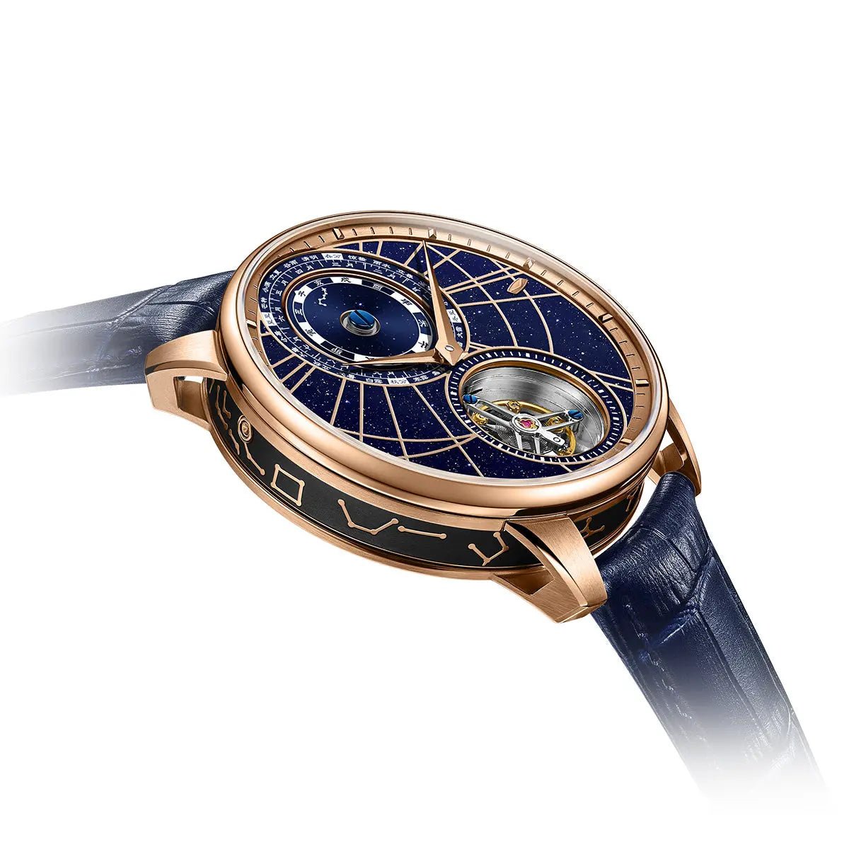 Tourbillon | Starry Sky Dial | Chinese Astronomical Calendar | 43mm - Sea-Gull Watch Official Store