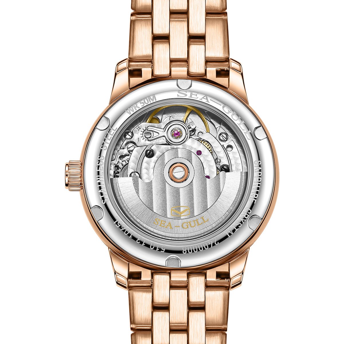Concentric Diamond Dial | Automatic Dress Watch | Women's Watch | 32mm - Sea-Gull Watch Official Store