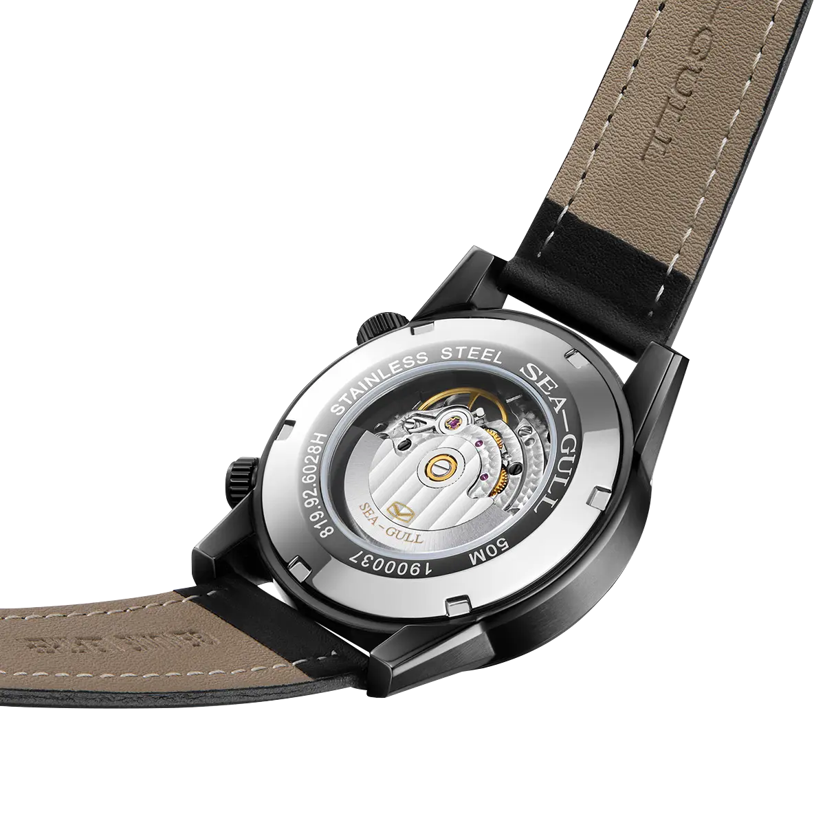 GMT | Dual Time Zone | Calendar | 40mm Sea-Gull