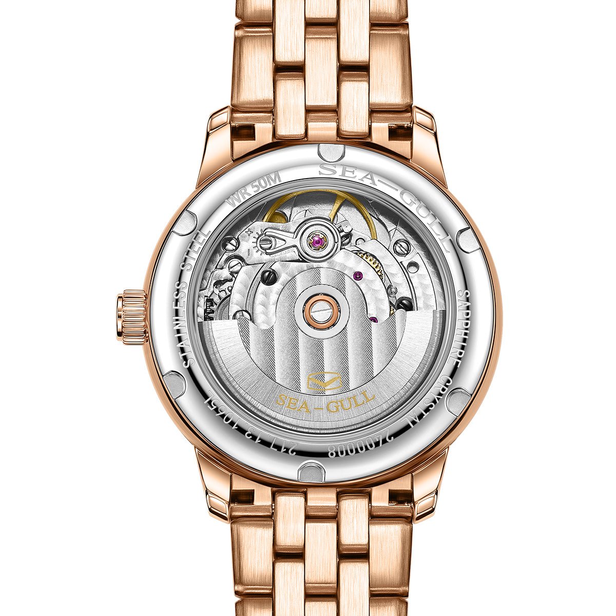 Concentric Diamond Dial | Automatic Dress Watch | Women's Watch | 32mm - Sea-Gull Watch Official Store