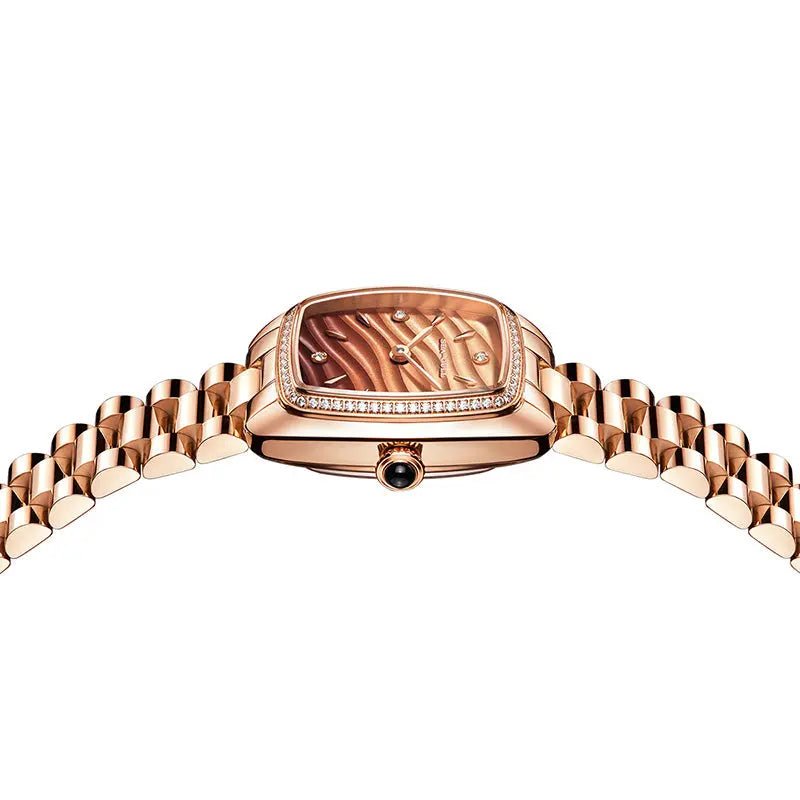 Time for Her Series | Mocha Retro | Square | 30mm - Sea-Gull Watch Official Store