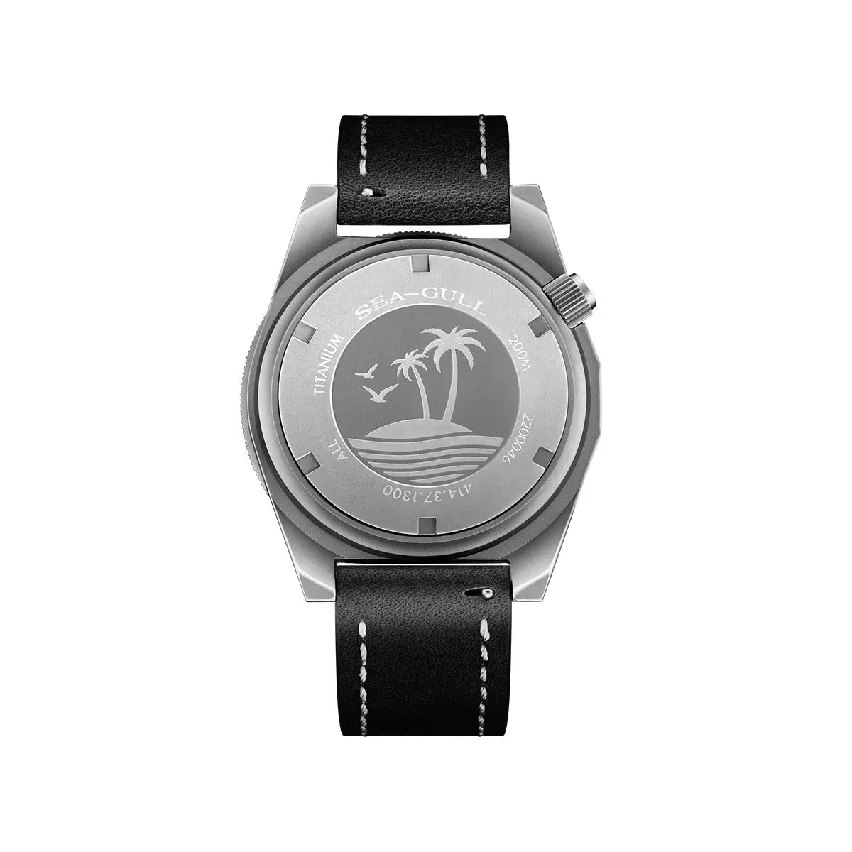 Ocean Series | Colorful | Titanium Alloy | 200M WR | Extra Strap | 41mm Sea-Gull Watch Official Store