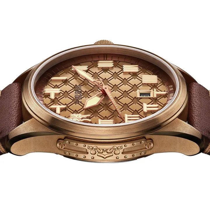 King Goujian Gift Box Edition| Luminous | Bronze | Calendar | 43.5mm - Sea-Gull Watch Official Store