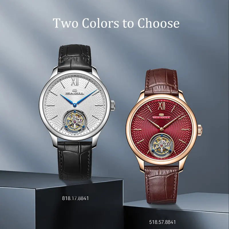 Silicon Hairspring | No-Regulator Tourbillon | 42mm Sea-Gull