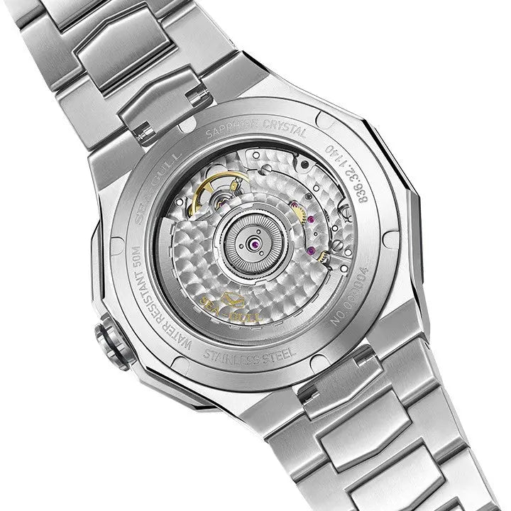 Business | Calendar | Stainless Steel Strap | Luminous | 40mm Sea-Gull