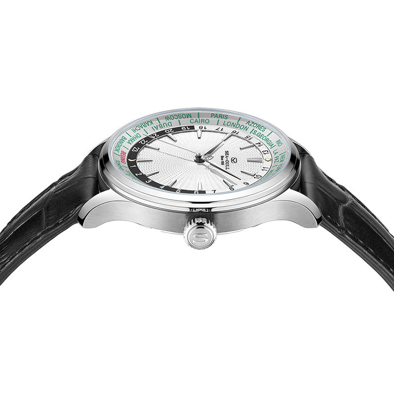 GMT Watch | World Time | Sub Second Dial | 41mm