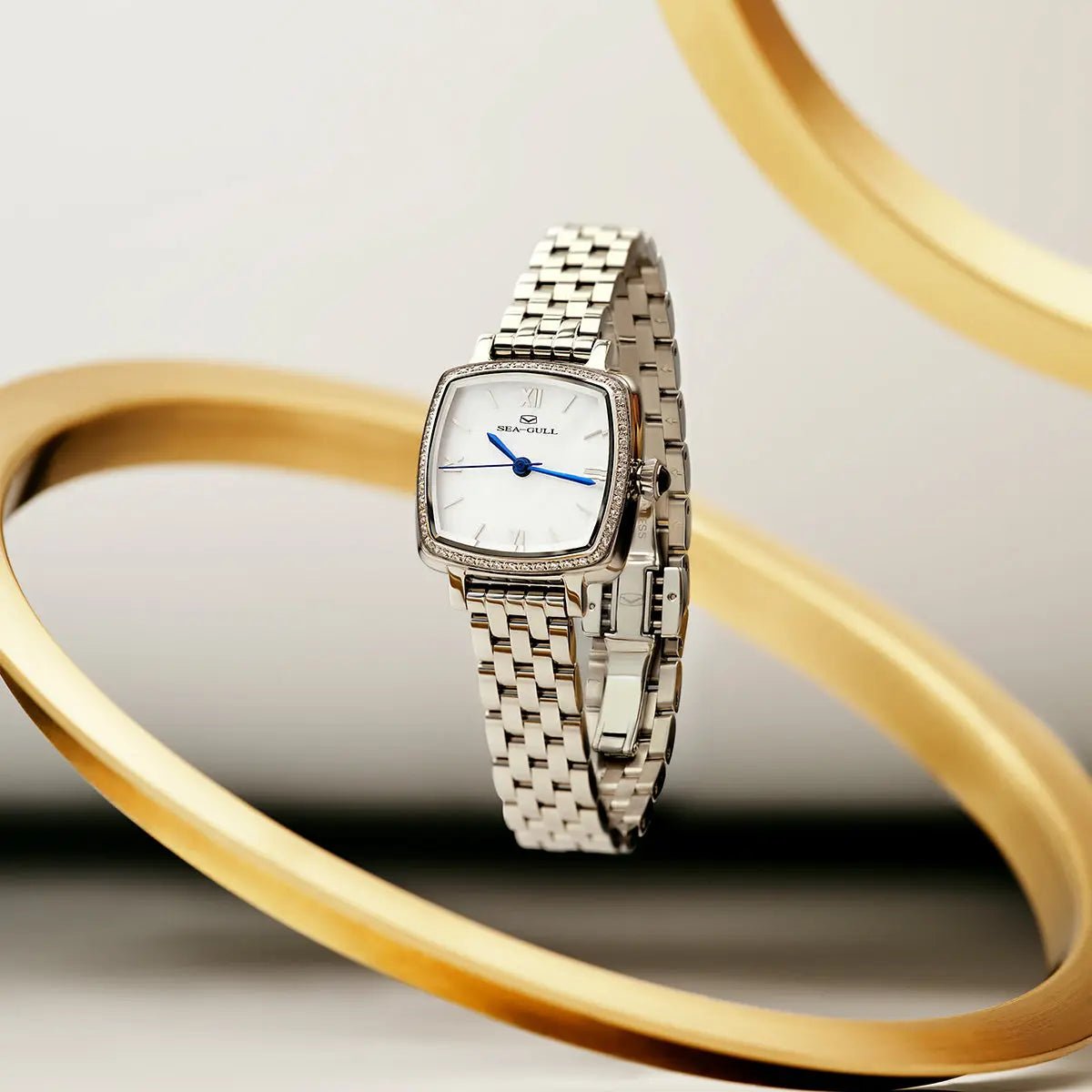 Oriento Series | Cube | Mother-of-Pearl Dial | 25mm - Sea-Gull Watch Official Store