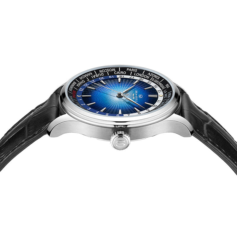 GMT Watch | World Time | Sub Second Dial | 41mm