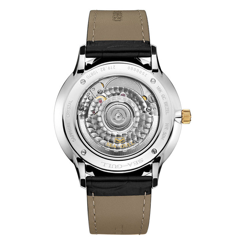 18K Gold-plated | Couple Watch | Business | Calendar | 42mm/36mm Sea-Gull Watch Official Store
