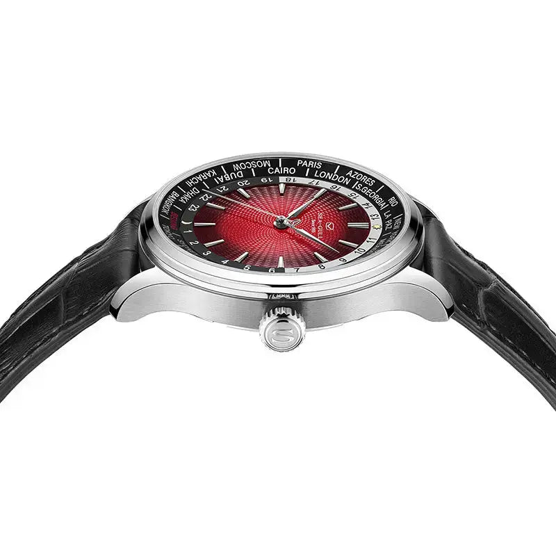 GMT Watch | World Time | Sub Second Dial | 41mm Sea-Gull Watch Official Store