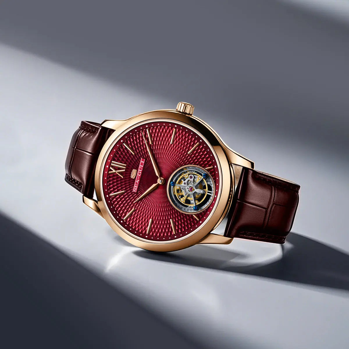 Silicon Hairspring | No-Regulator Tourbillon | 42mm Sea-Gull