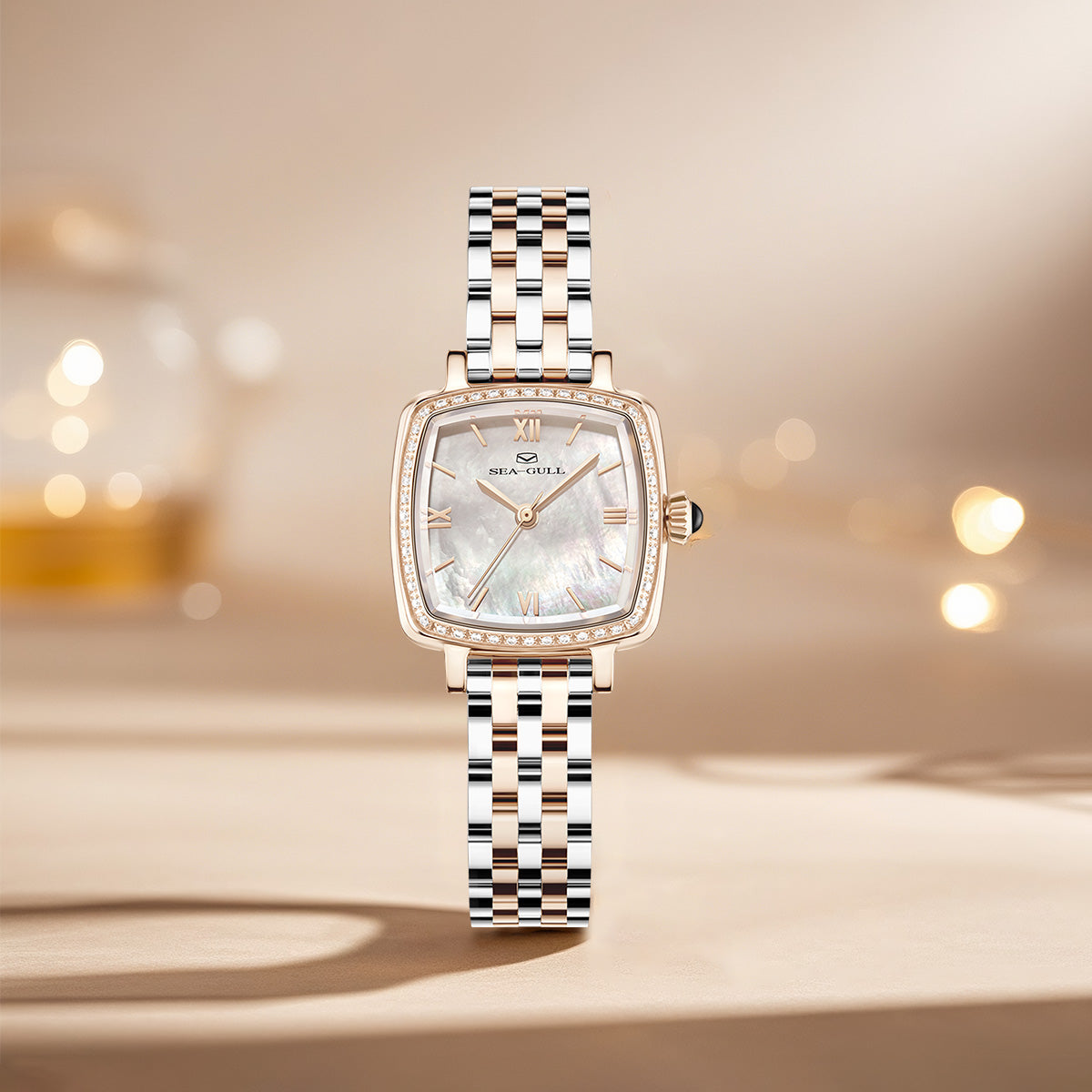 Oriento Series | Cube | Mother-of-Pearl Dial | 25mm Sea-Gull