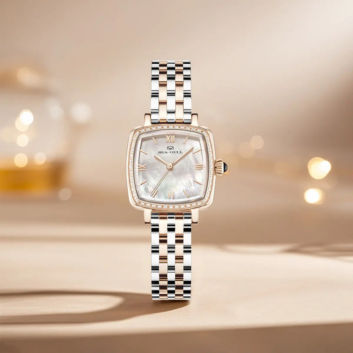 Oriento Series | Cube | Mother-of-Pearl Dial | 25mm Sea-Gull