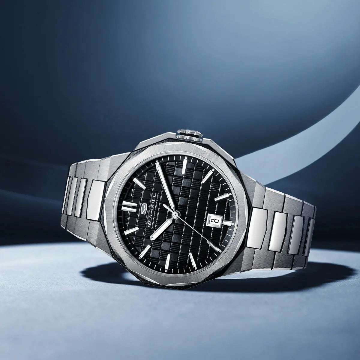 Extraordinary Series | Mat Pattern Design | Calendar | Luminous | Business | 40mm Sea-Gull