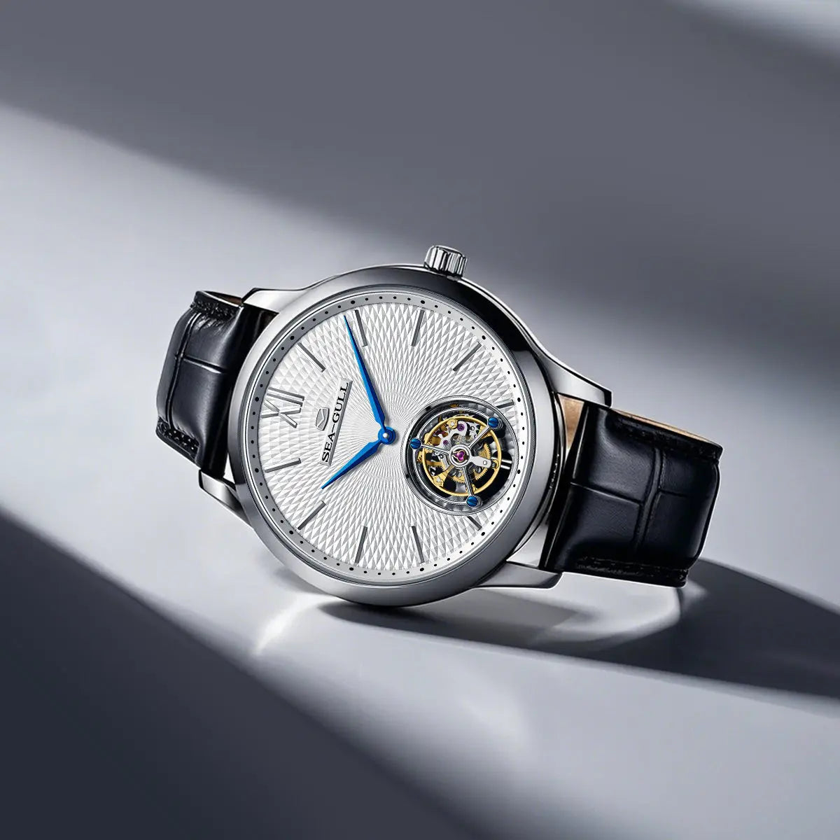 Silicon Hairspring | No-Regulator Tourbillon | 42mm Sea-Gull