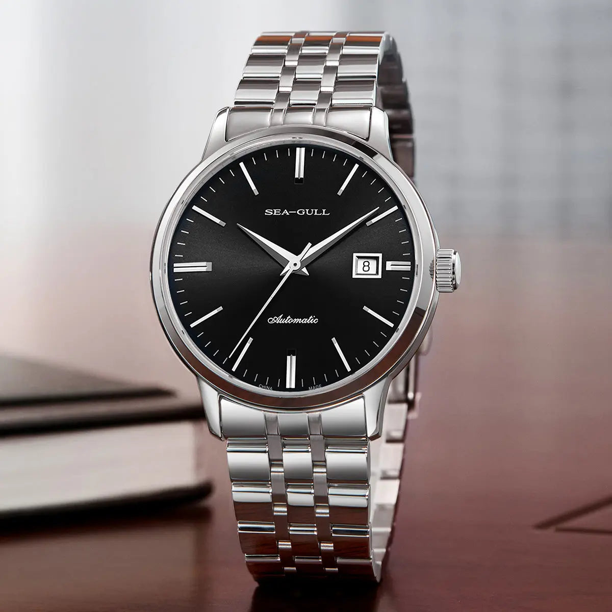 Glacier Texture Dial | Calendar | Business | 40mm Sea-Gull